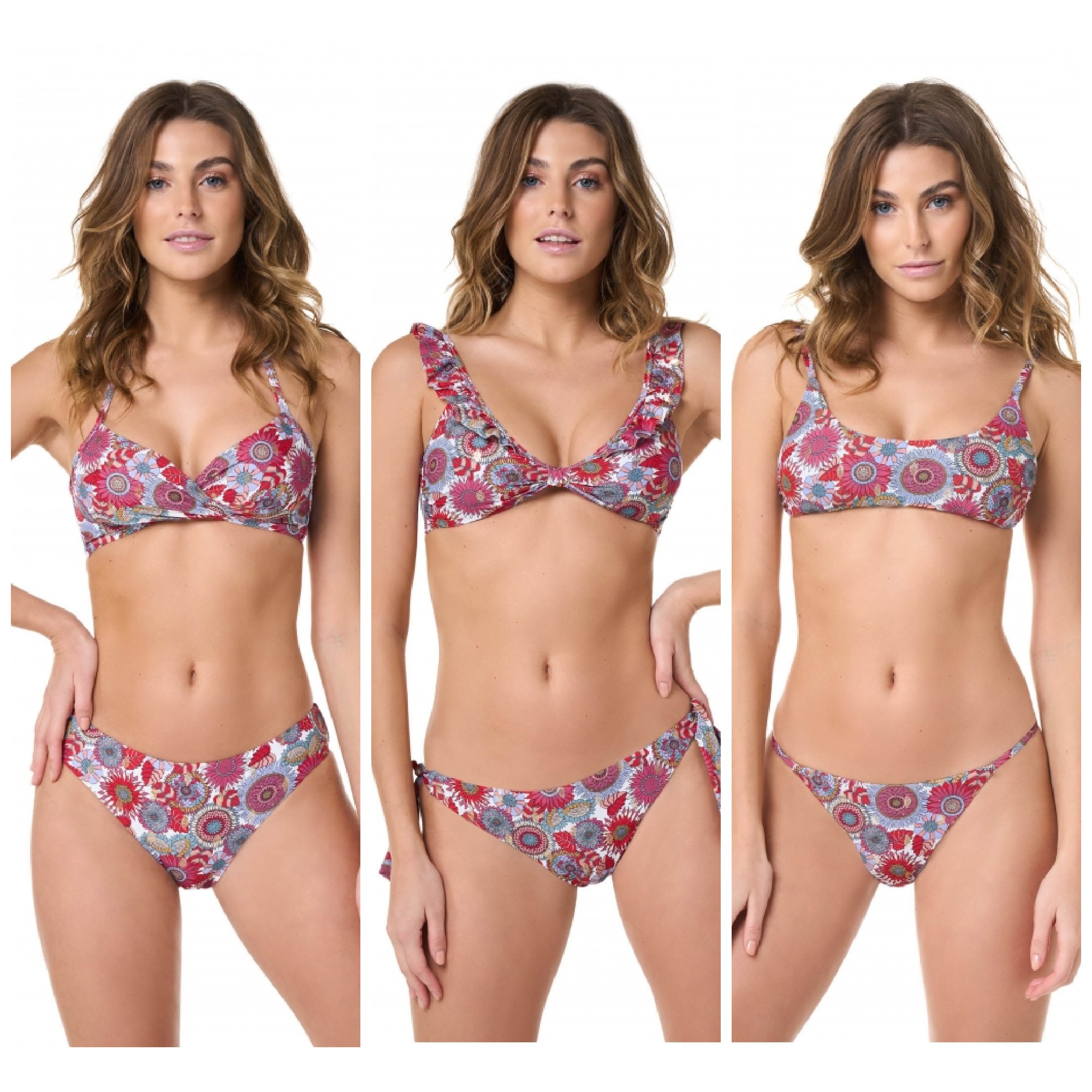 Goldenpoint Costumi da Bagno fantasia floreale estate 2021