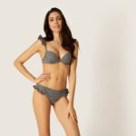 Yamamay costume da bagno a quadretti vichy con reggiseno push up e brasiliana 2021