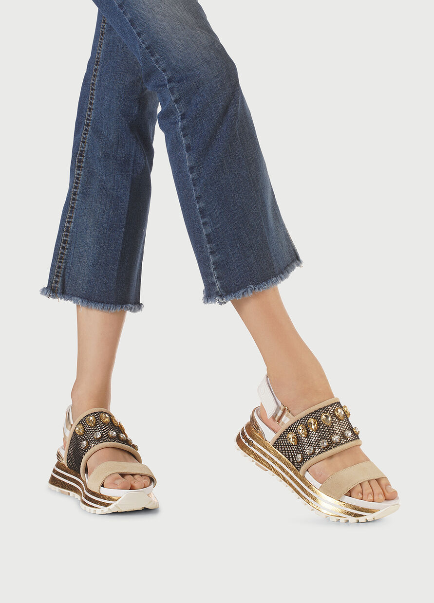 Liu Jo sandali gioiello platform