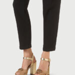 Sandali dorati Liu Jo con tacco alto grosso