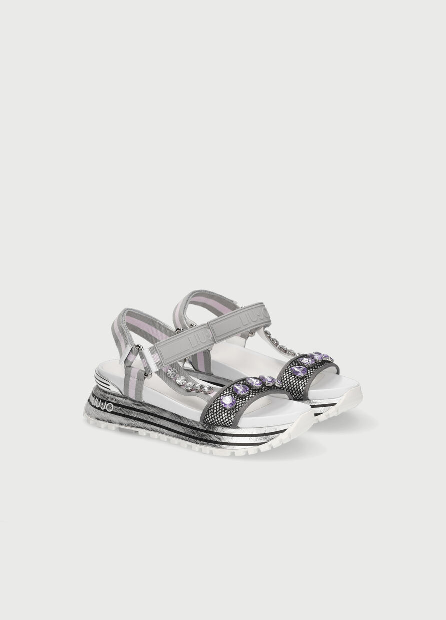 Sandali platform con gioeilli Liu Jo