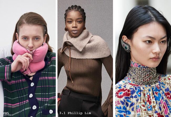 Colli alti staccabili moda autunno inverno 2021 2022