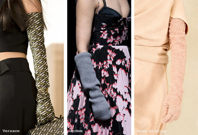 Long Gloves moda autunno inverno 2021 2022