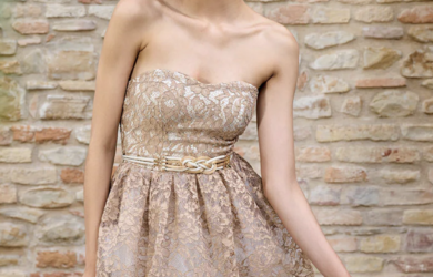Look da Cerimonia Rinascimento collezione autunno inverno 2021 2022