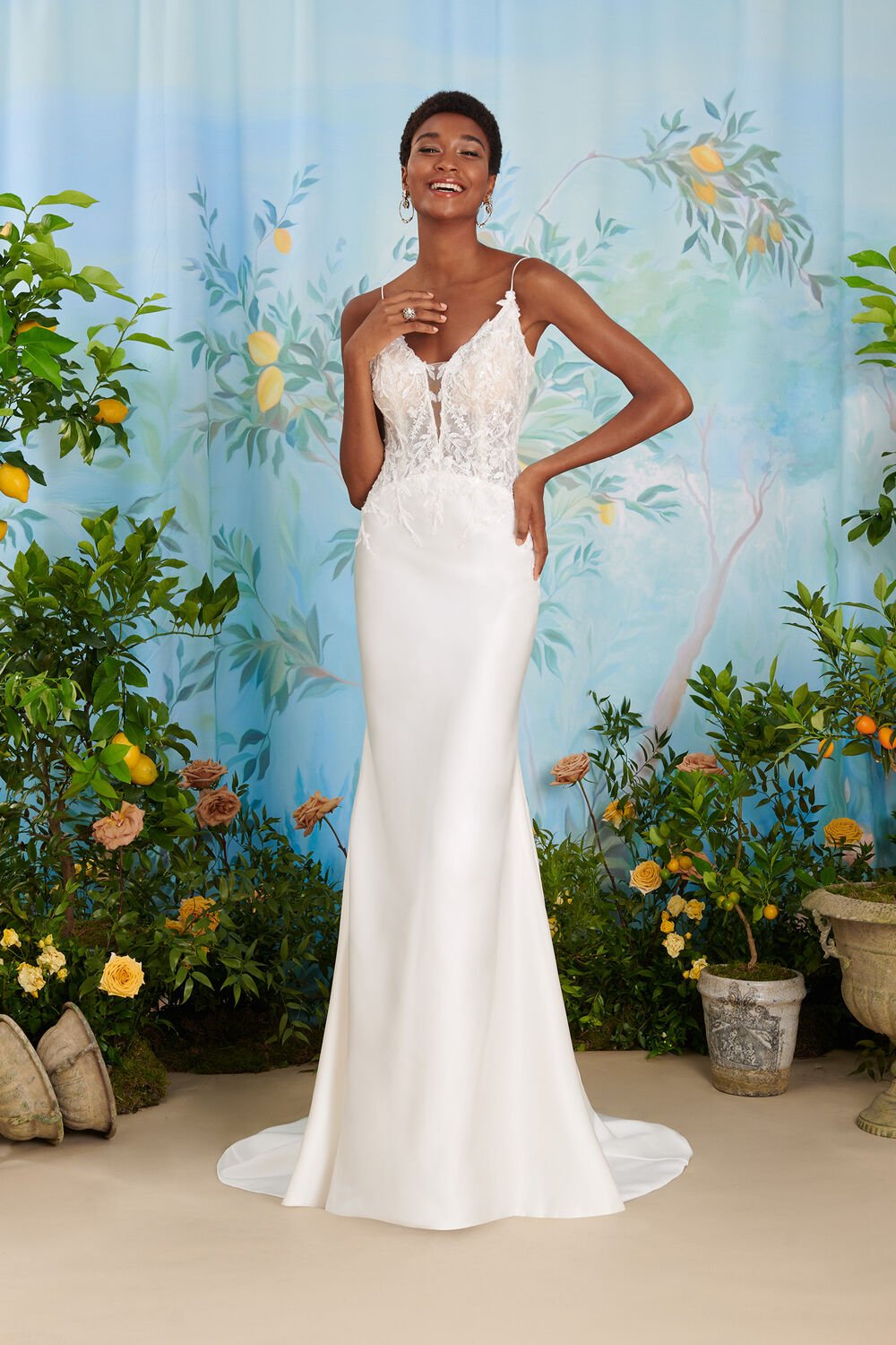 Abito da sposa 2022 a sirena Atelier Eme modello Amabel