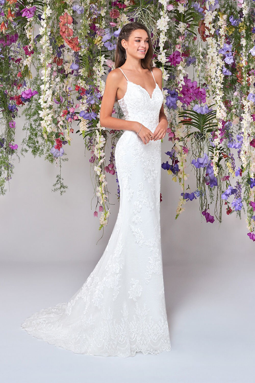 Atelier Eme Abito da sposa a sirena in pizzo modello Maelle