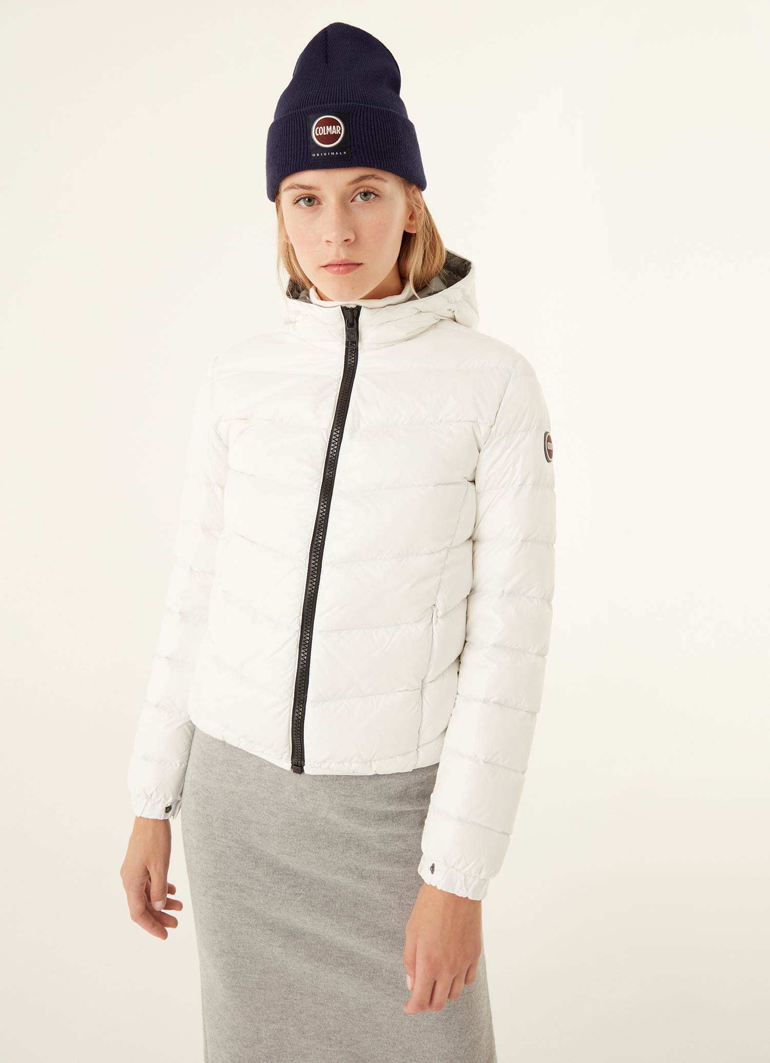 Colmar giubbotto bianco donna lucido inverno 2022
