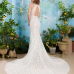 Immagine retro abito da sposa a sirena Atelier Eme