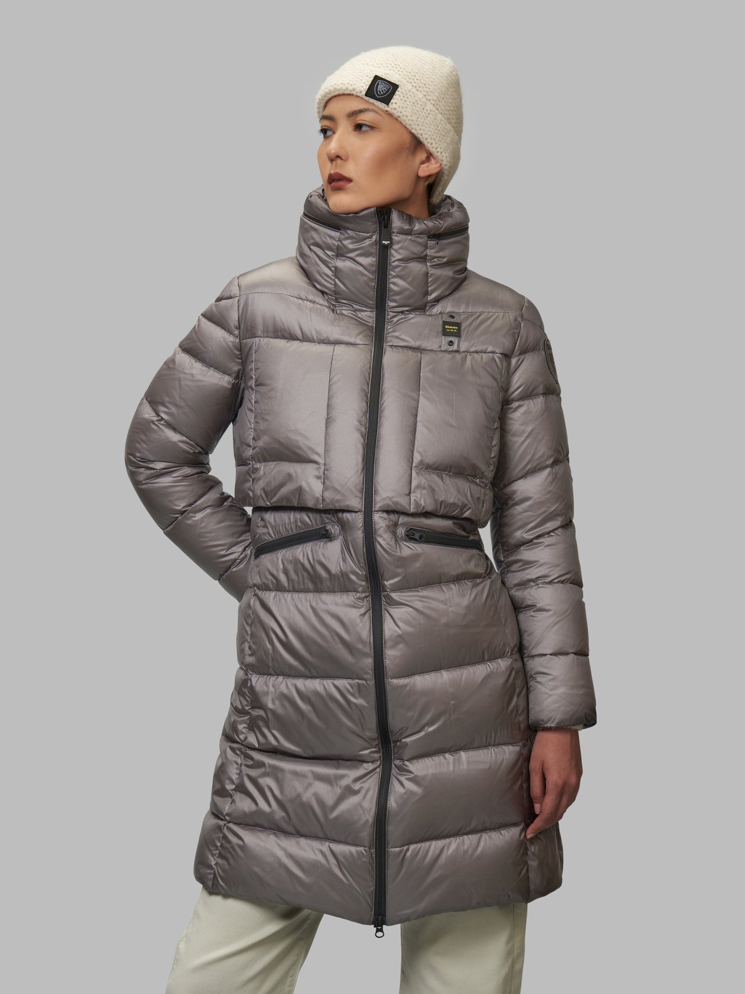 Nuovo piumino con gilet Blauer donna