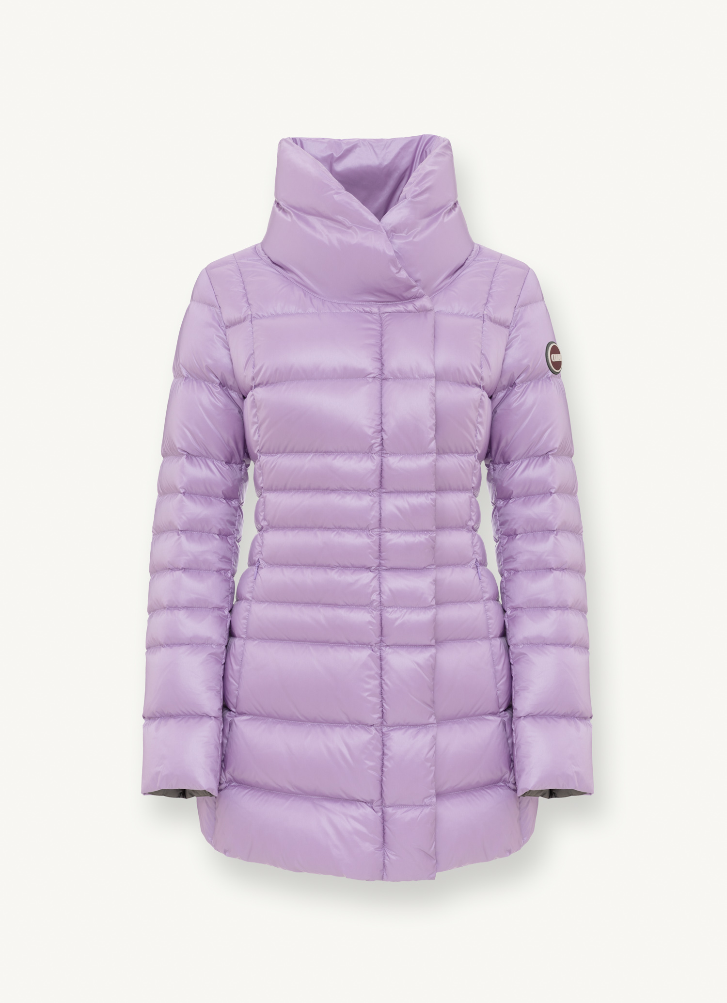 Piumini midi Colmar colore lilla inverno 2022