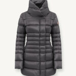 Piumino Colmar donna inverno 2022 grigio spike