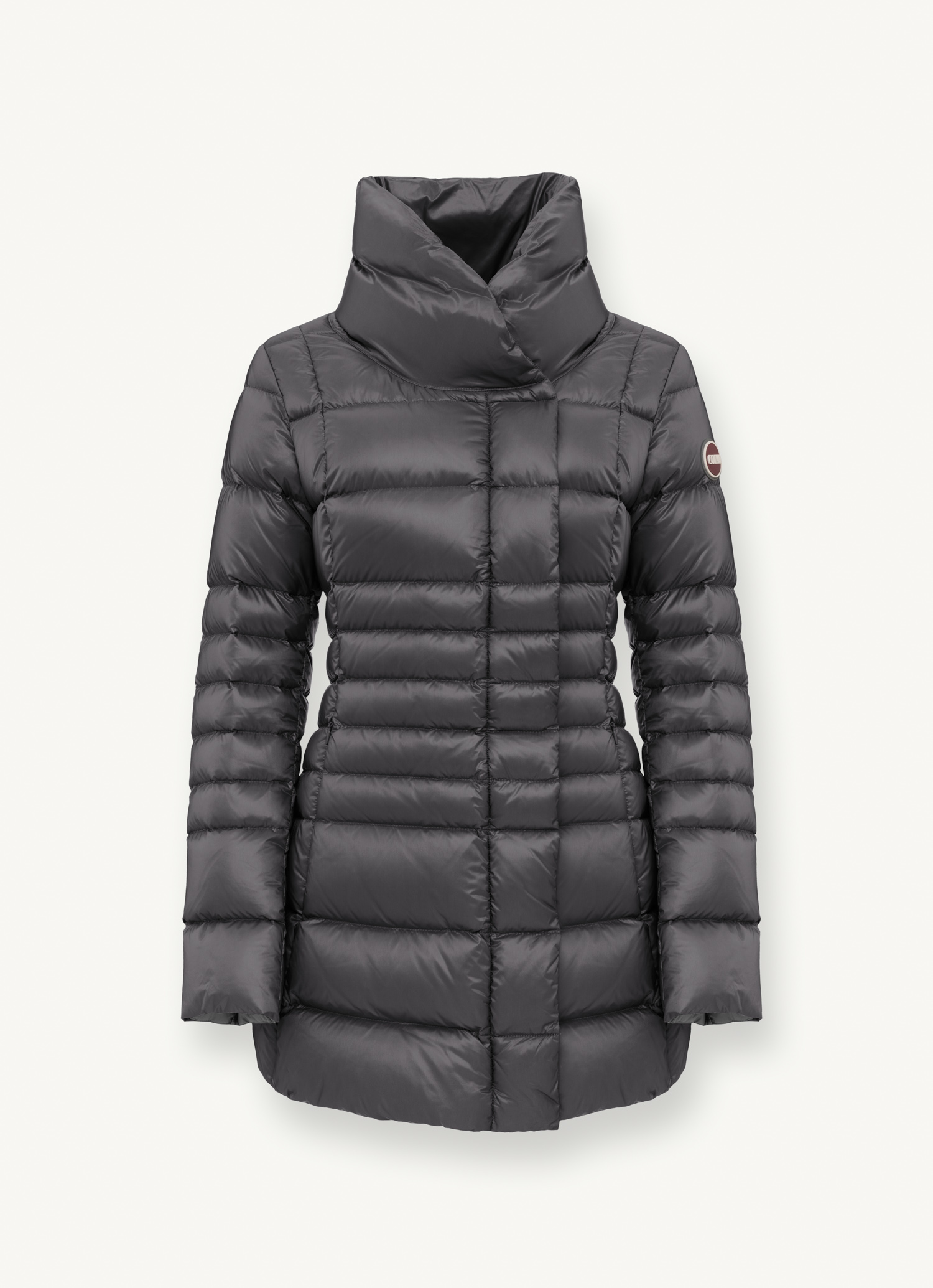 Piumino Colmar donna inverno 2022 grigio spike