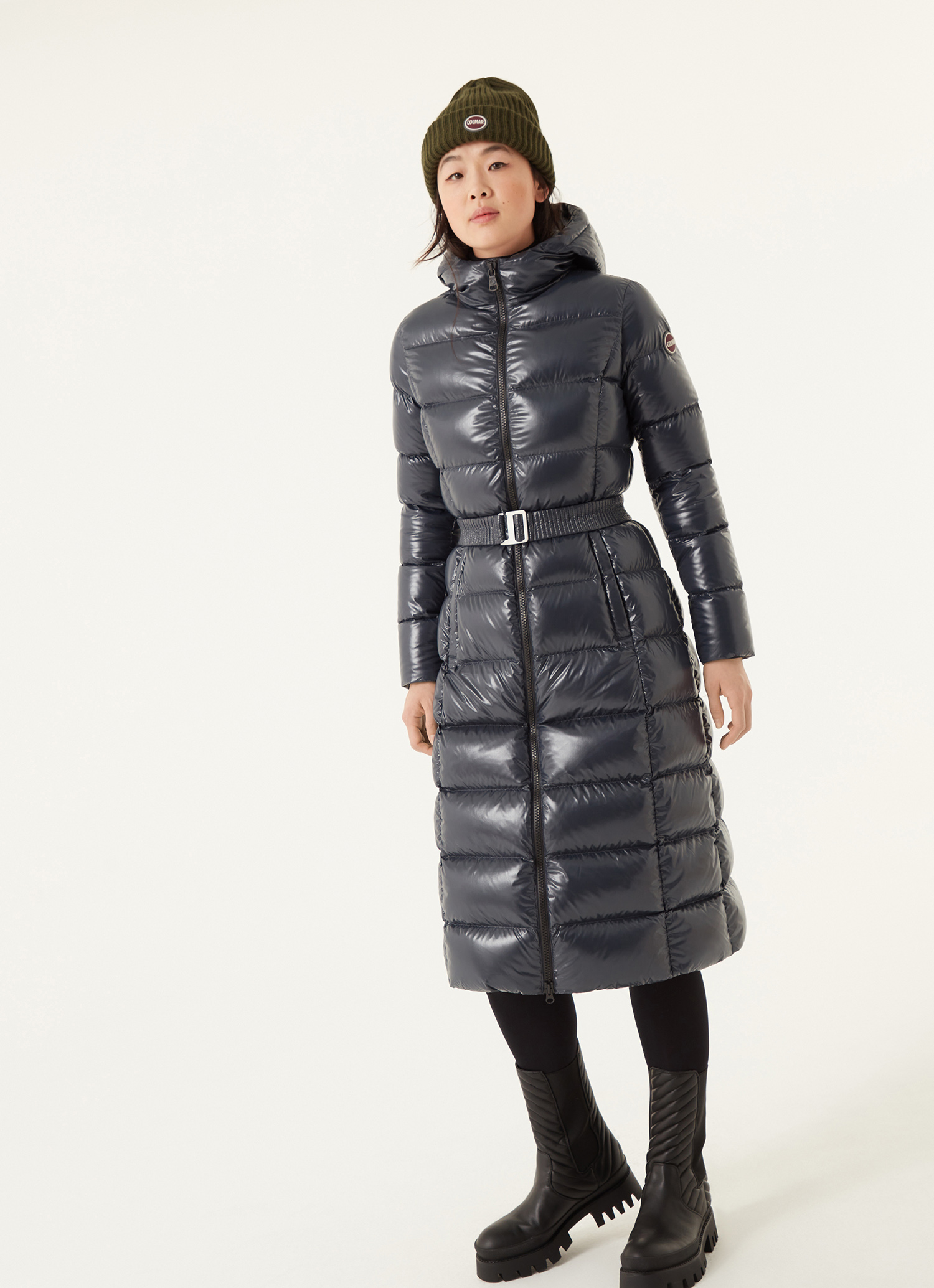 Piumino lungo lucido Colmar inverno 2022