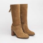 Stivaletti in camoscio Nero Giardini inverno 2022