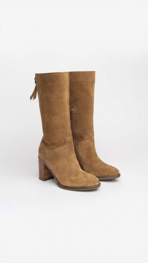 Stivaletti in camoscio Nero Giardini inverno 2022