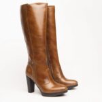 Stivali in pelle marrone Nero Giardini inverno 2021 2022