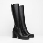 Stivali inverno 2022 NG con tacco alto grosso