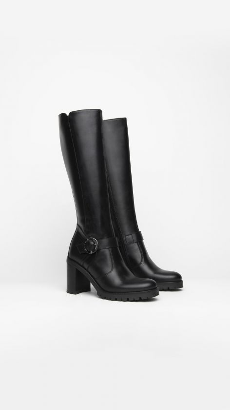 Stivali inverno 2022 NG con tacco alto grosso