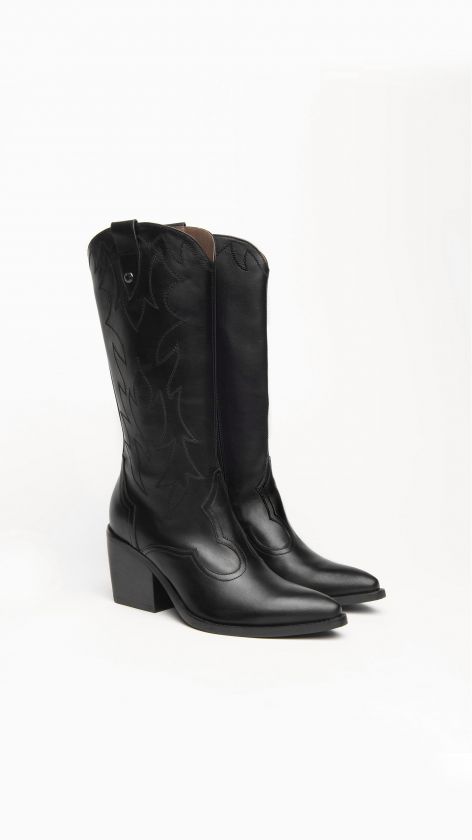 Stivali texani Nero GIardini inverno 2022