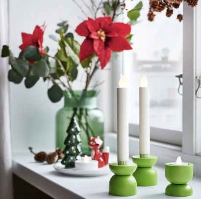 Decorazioni e candele natalizie Decorazioni e candele natalizie