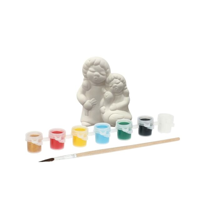 Idea regalo Natale 2021 solidale THUN da decorare coppia di bimbi Idea regalo Natale 2021 solidale THUN da decorare coppia di bimbi
