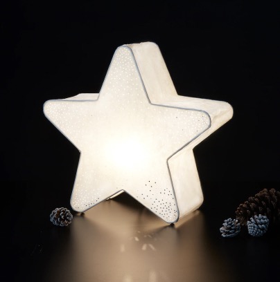 Luce natalizia IKEA a forma di stella Luce natalizia IKEA a forma di stella