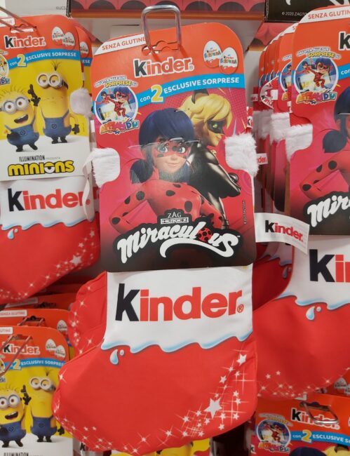 Calza della Befana Kinder 2022 Miraculous Calza della Befana Kinder 2022 Miraculous