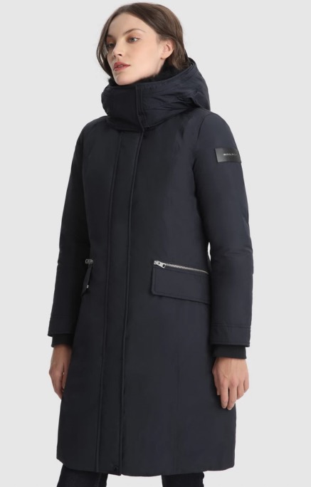 Mahan Parka Melton Blue