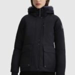 Parka Yetna corto Blue Melton Woolrich