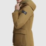 Parka Yetna corto Woolrich colore Oxide
