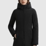 Parka sfiancato Woolrich Donna modello Firth collezione invernale 2022