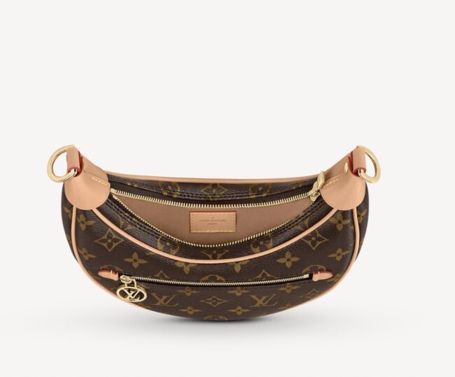 Nuova borsa a spalla a mezzaluna Louis Vuitton
