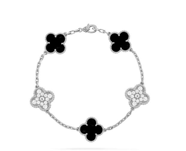 Bracciale Van Cleef con diamanti Bracciale Van Cleef con diamanti