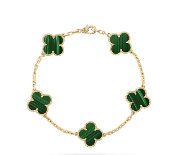 Bracciale in mlachite verde Van Cleef Bracciale in mlachite verde Van Cleef