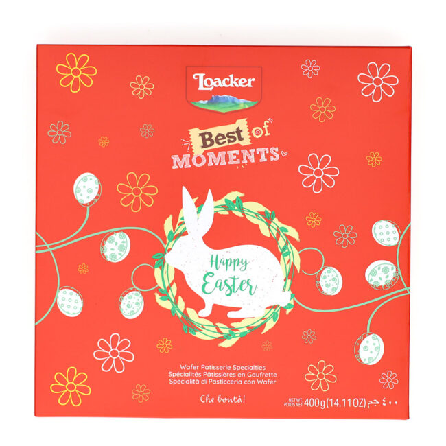 Scatola Best of Moments Pasqua Loacker 2022 Scatola Best of Moments Pasqua Loacker 2022