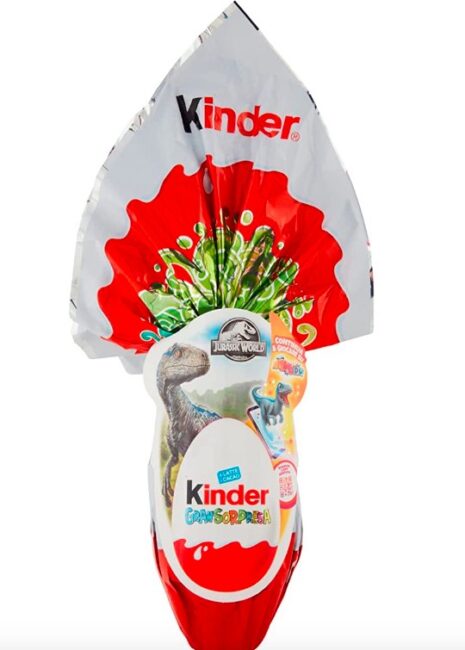Uovo di Pasqua Kinder 2022 Jurassic World Uovo di Pasqua Kinder 2022 Jurassic World