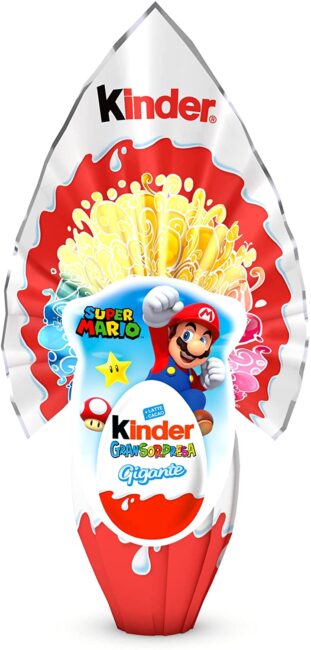 Uovo di Pasqua Kinder Gigante 2022 Super Mario Uovo di Pasqua Kinder Gigante 2022 Super Mario