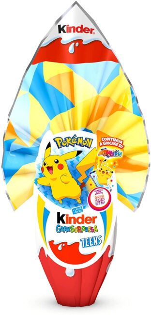 Uovo di Pasqua Kinder GranSorpresa Teens Pokemon 2022 Uovo di Pasqua Kinder GranSorpresa Teens Pokemon 2022