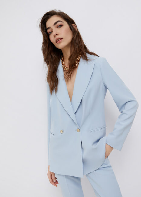 Blazer lungo doppiopetto Liu Jo Blazer lungo doppiopetto Liu Jo