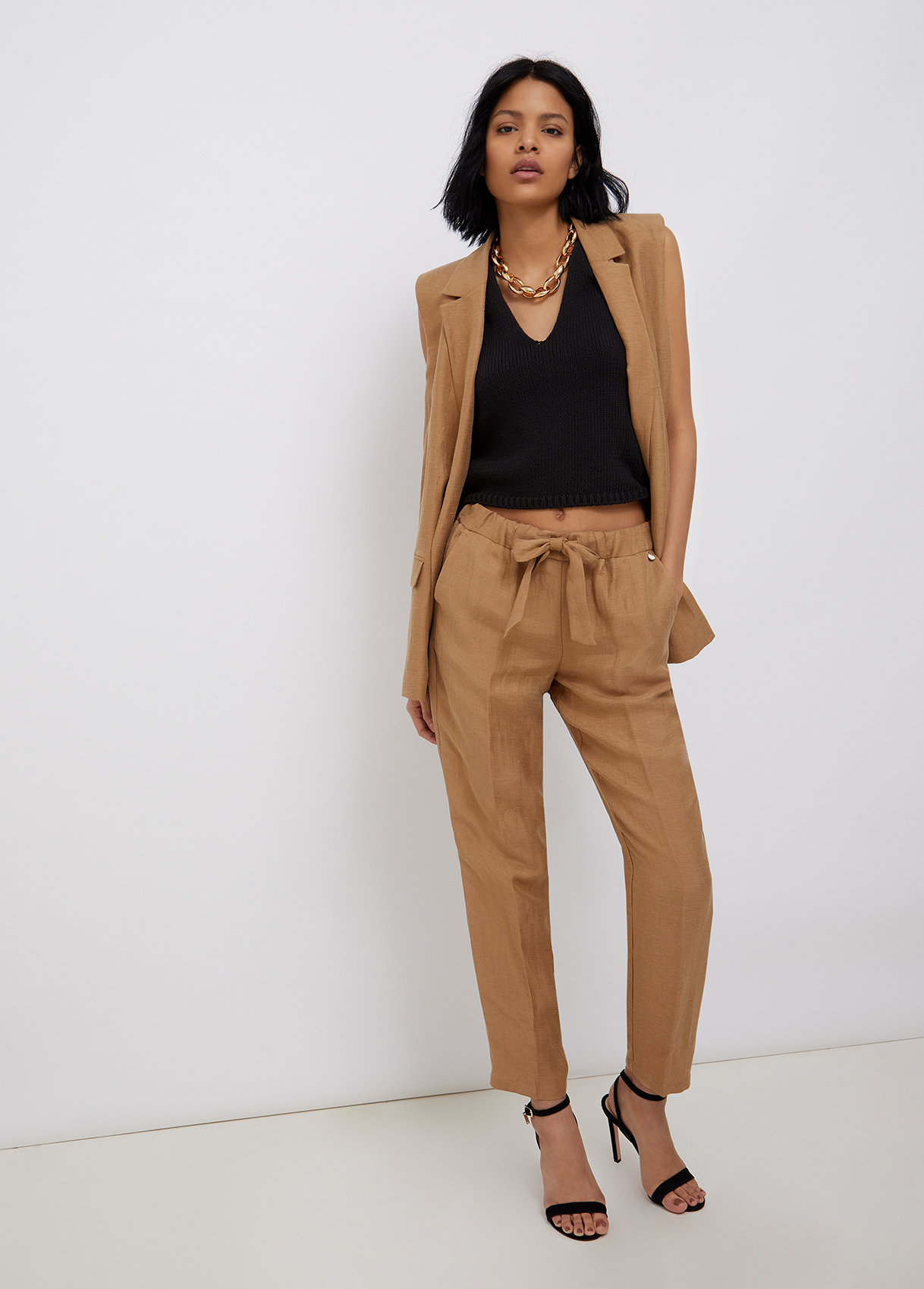 Completo con gilet e pantaloni Liu Jo