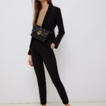 Completo nero giacca pantaloni Liu Jo