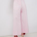 Pantaloni palazzo cropped con risvolto Liu Jo