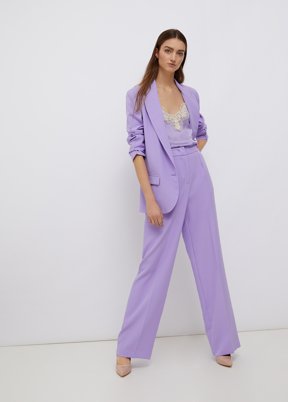 Tailleur lilla Liu Jo