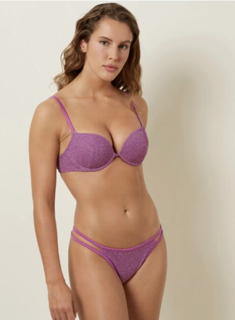 Costume con reggiseno push up con brasiliana Yamamay 2022 Costume con reggiseno push up con brasiliana Yamamay 2022