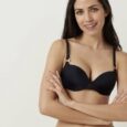 Costume da bagno due pezzi con reggiseno a balconcino e slip a vita alta