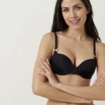 Costume da bagno due pezzi con reggiseno a balconcino e slip a vita alta