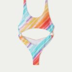 Costume intero trikini sgambato Tezenis