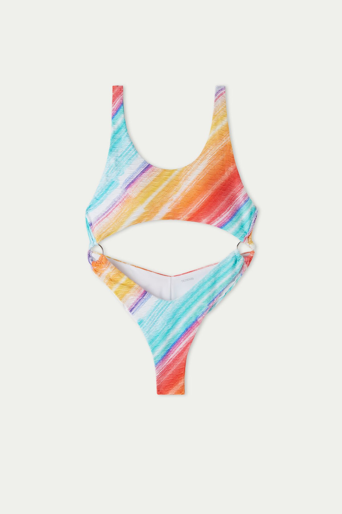 Costume intero trikini sgambato Tezenis