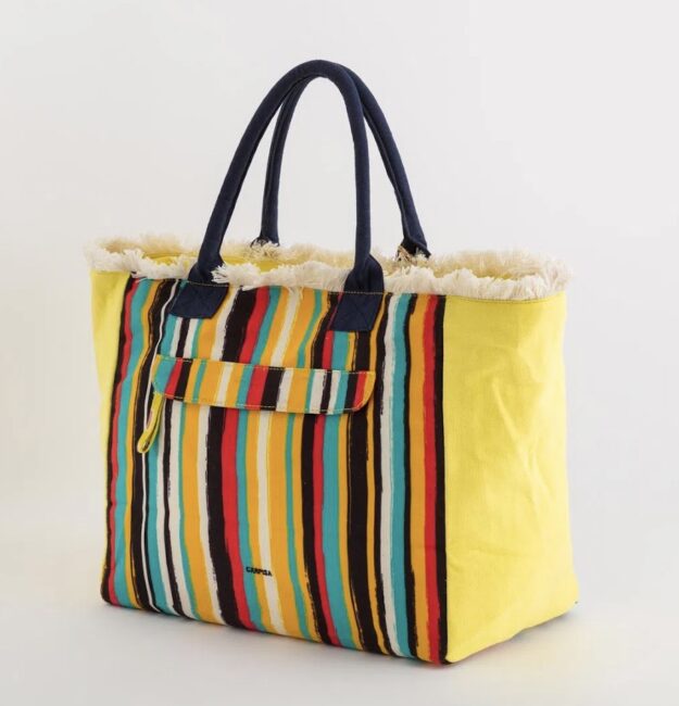 Borsa Mare Carpisa a righe retro Borsa Mare Carpisa a righe retro