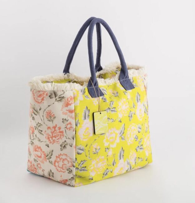 Borsa Mare Carpisa fantasia floreale Borsa Mare Carpisa fantasia floreale